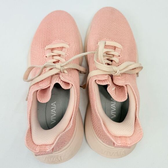 Vivia URBAN Mesh Peach Pink Sporty Athleisure Hands Free Slip On Sneaker - Picture 13 of 16